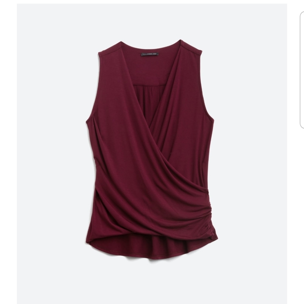 West Kei Eadrea wrap front top